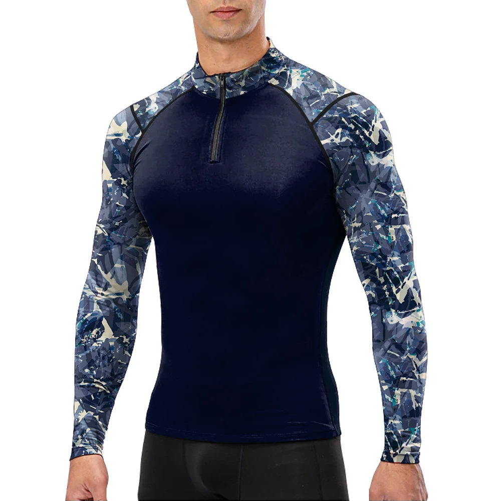 

Мужской спортивный костюм для серфинга с защитой от солнца и длинным рукавом