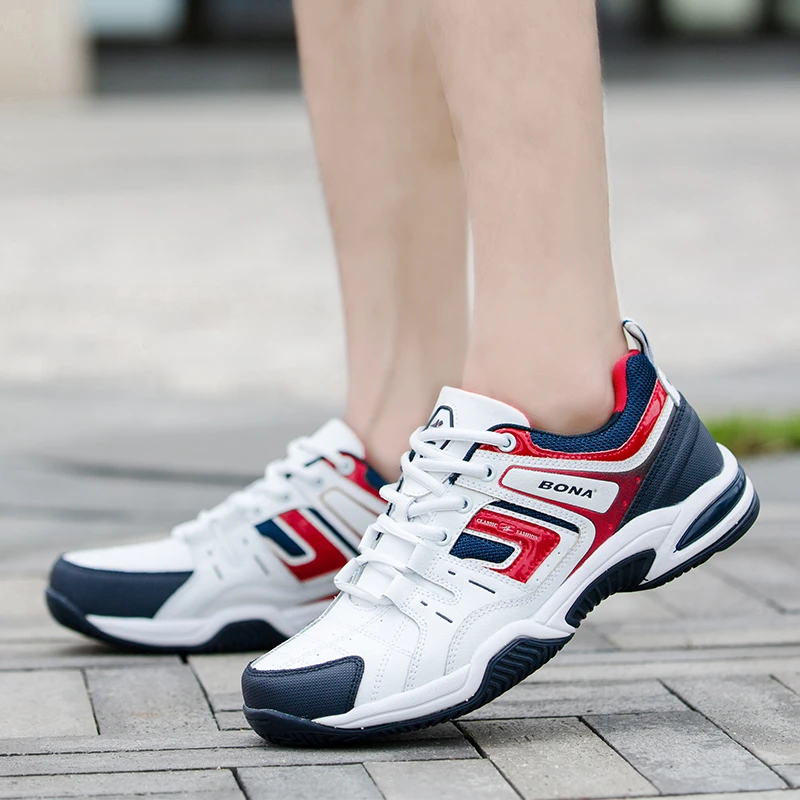 Кроссовки BONA мужские спортивные Классическая обувь для тенниса на шнуровке бега