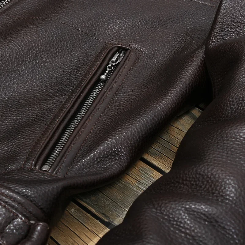 Тпая бритва 1 6 мм винтажная классическая облегающая куртка из натуральной кожи