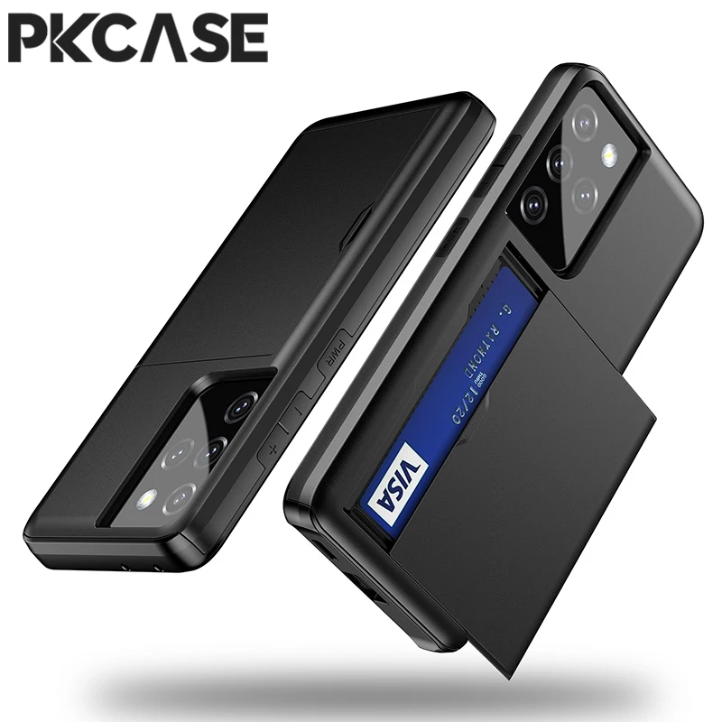 Фото Чехол-кошелек PKCASE с отделением для карт для Samsung S25 Edge S24 S23 FE S22 S21 FE Note 20 Ultra 10 Plus A55 A56 A36 A16 A17 Cover №4
