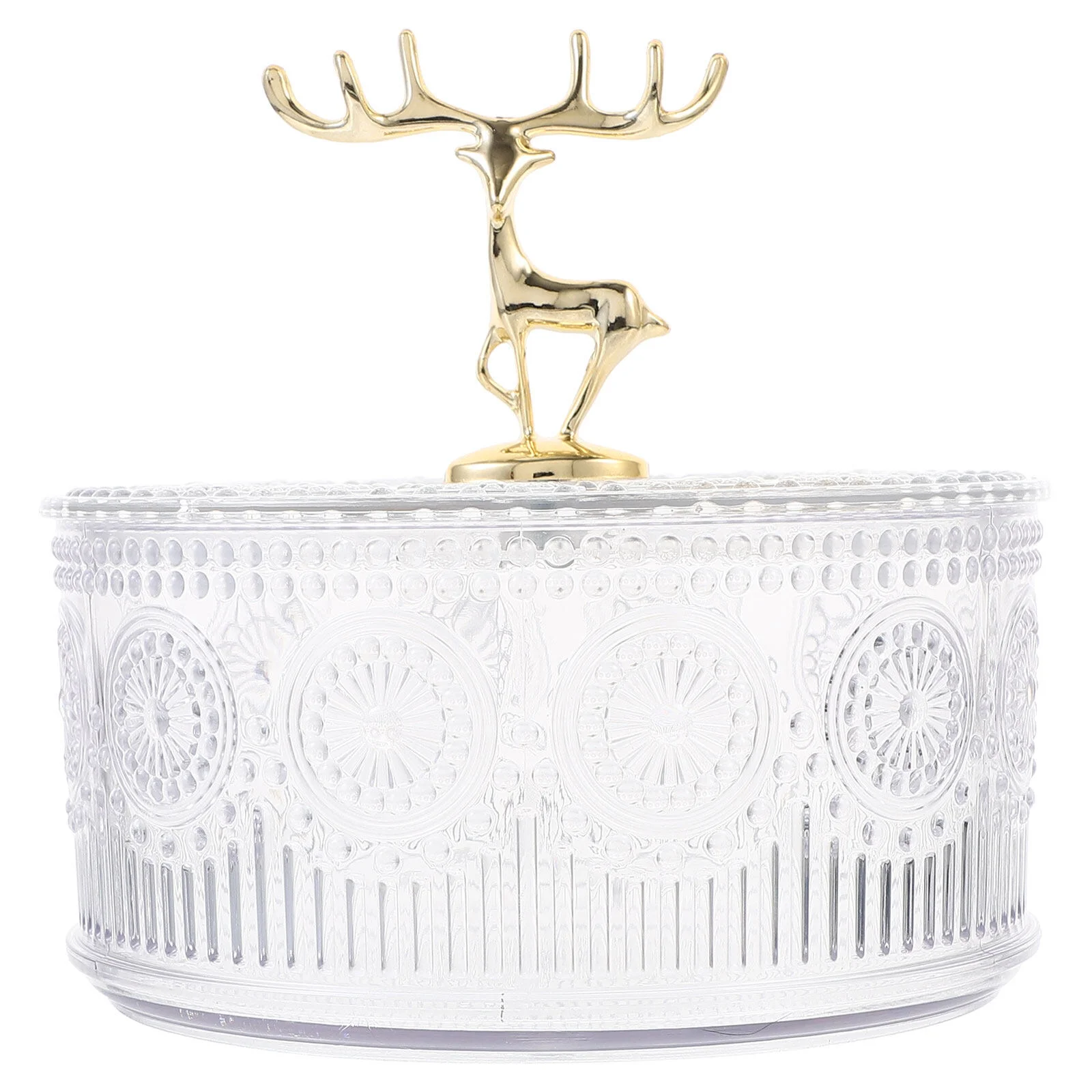 Fruit Dish Decorative Jewelry Storage Case Earring Organizer Jar Container The Pet Women Trinket Miss