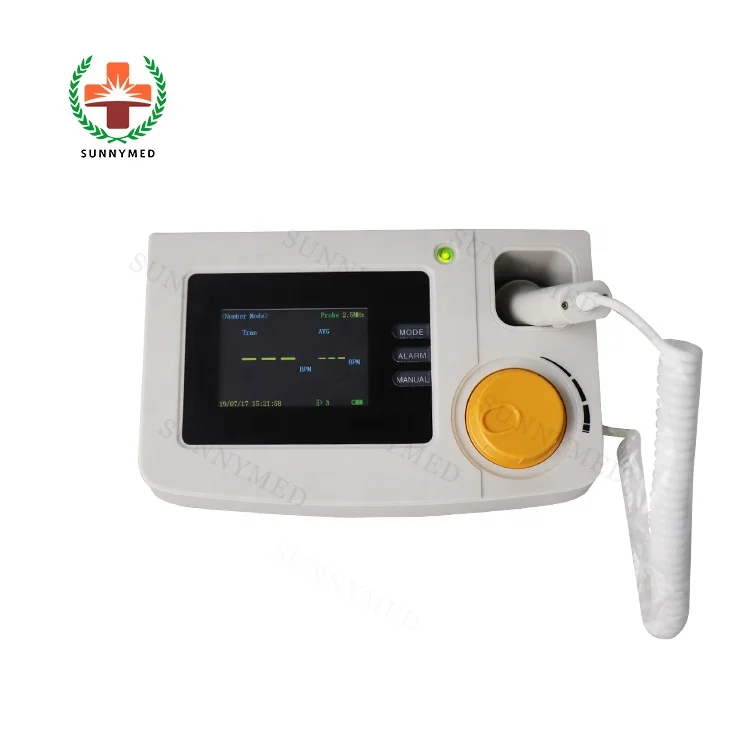 

SY-C044 medical 3.5 inch fetal doppler heart rate monitor for baby