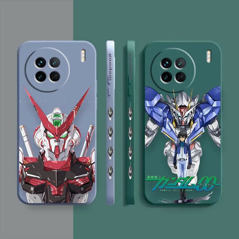 Phone Case For VIVO X21I X21S X23 X27 X30 X50 X60 X70 X80 X90 5G PRO PLUS Colour Case Cover Funda Cqoue Shell G-Gundam Robot 00