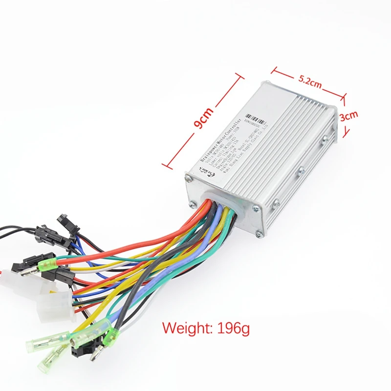 250W 350W Universal Brushless Electric Bicycle Controller Brushless Speed Motor Controller E-Bike Scooter images - 6