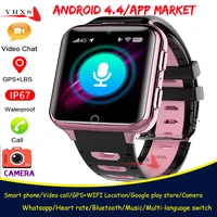 smart 4g gps wifi kid adult student tracer locator app store heart rate monitor camera whatsapp bluetooth android phone watch
