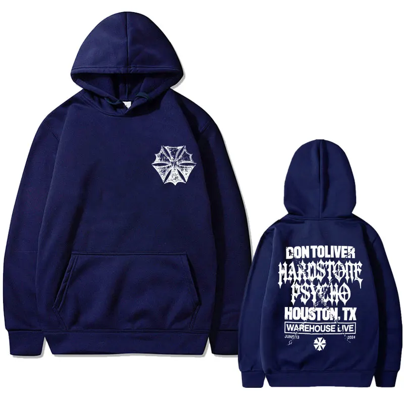 Рэпер Don Toliver Hardstone Psycho Album Толстовка с графическим рисунком Мужская винтажная