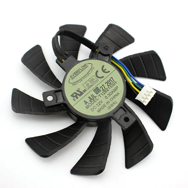 Вентилятор охлаждения видеокарты для ZOTAC GTX 1060 Mini ITX T 129215 SH DC12V 0 30A