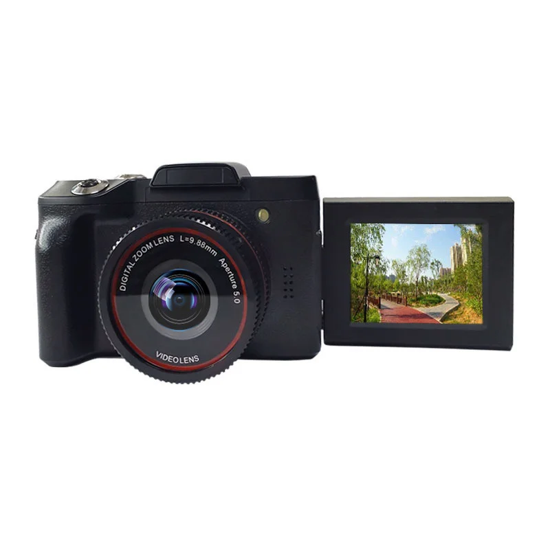 

New professional 4K HD camera, 16x digital zoom, HD, vlog High list anti-camera Telephoto camera digital lens 16X zoom English
