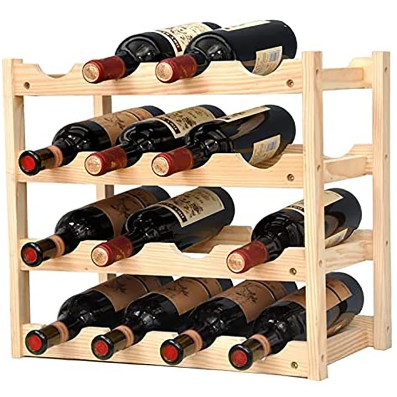 

Bestbamboo Wine Rack,Wine Racks Free Standing Floor,Wine Racks ,Wine Racks Countertop For Home Kitchen,Bar