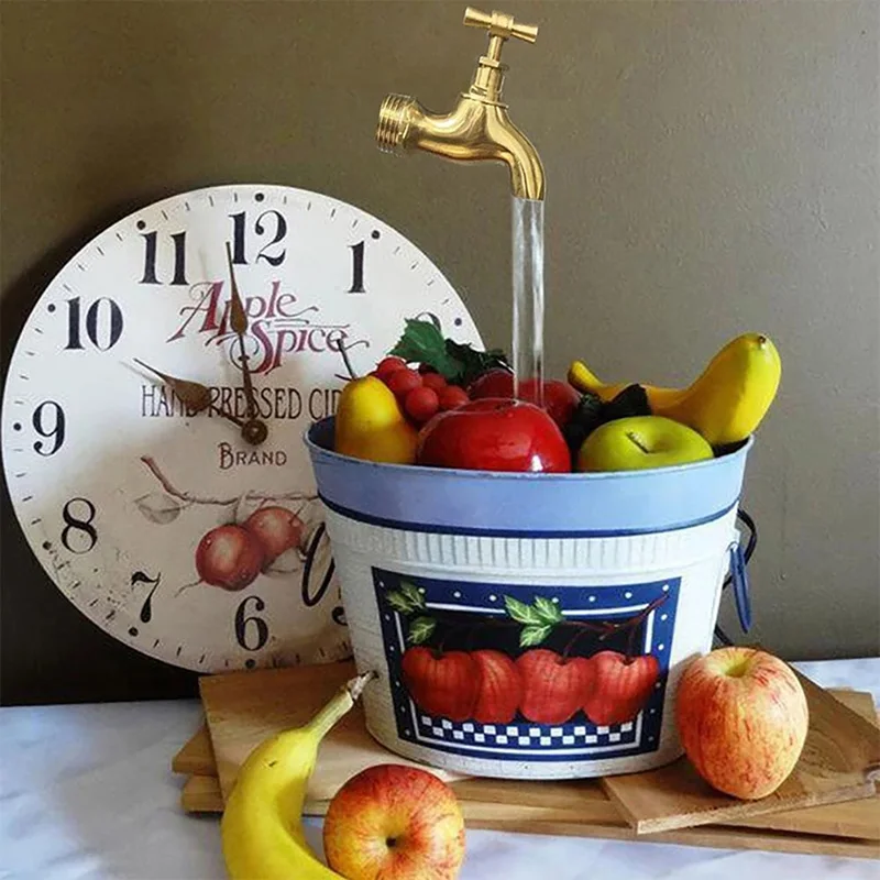 

Креативный новый Хэллоуин плавающий кран Хэллоуин Невидимый проточный полив воды банка фонтан украшение