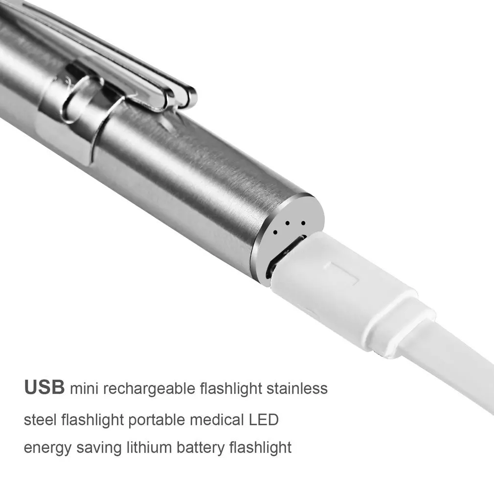 Ручка с подзарядкой от USB минисветильник ный светодиодный фонарь для кормления