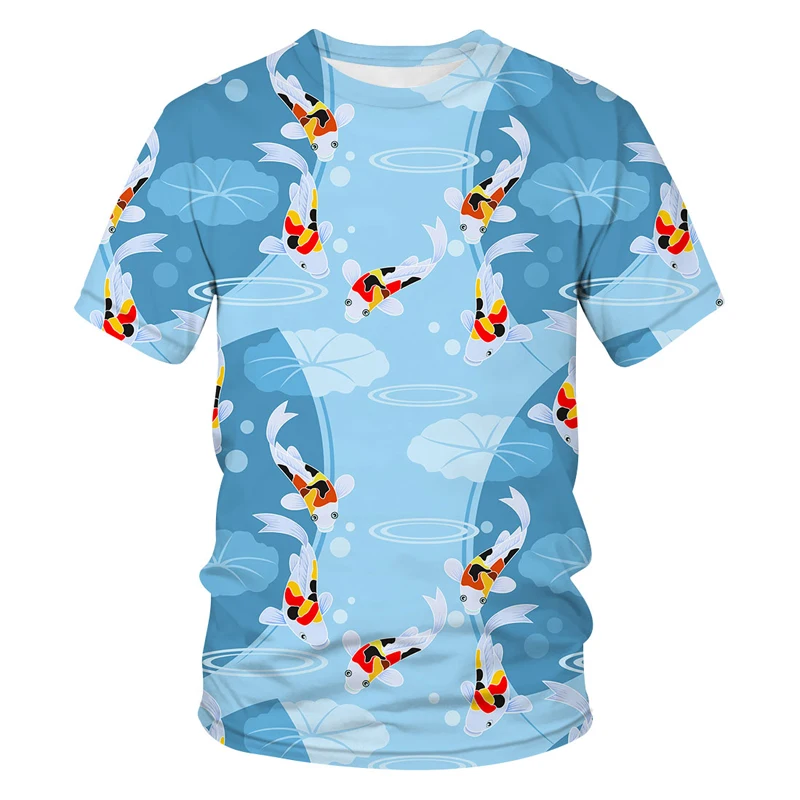 

The latest 3D printing cool T-shirt Men's short sleeved summer top T-shirt Animal fashion T-shirt