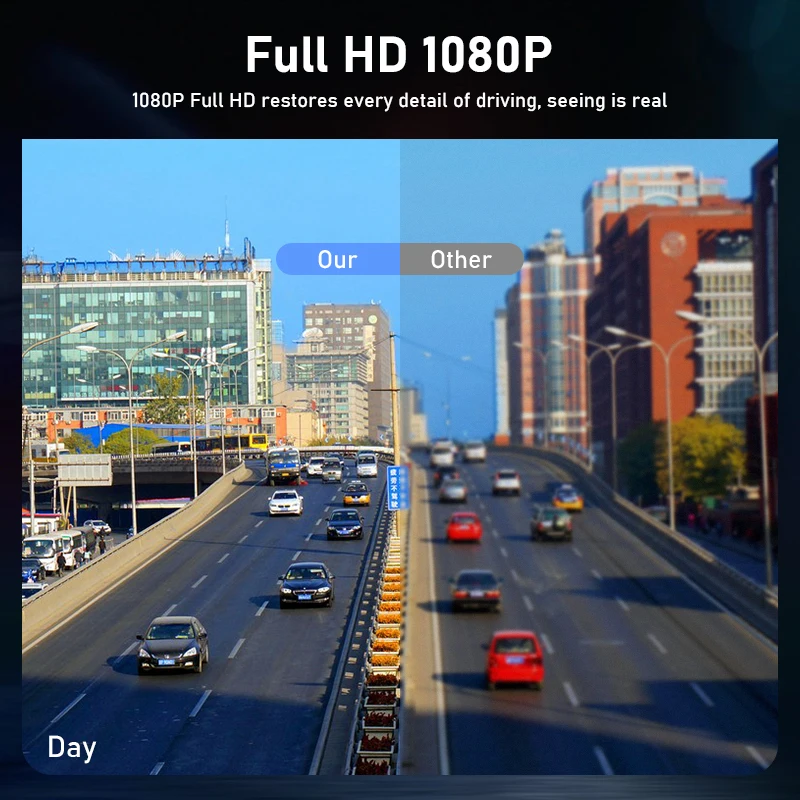 $48.00 Dash Cam 3 Cameras Front and Inside 1080P HD Rear Camear GPS Track Vehicle Black Box Car Video Recorder for Taxi Uber