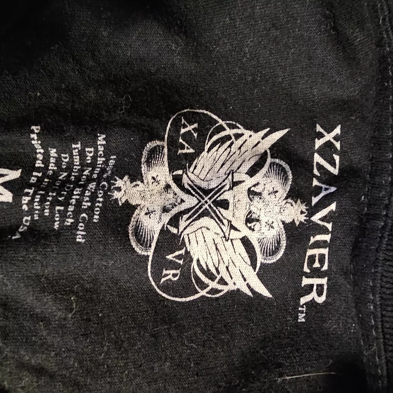 Мужская футболка с принтом в стиле ретро Xzavier размер XXS - 4XL черный