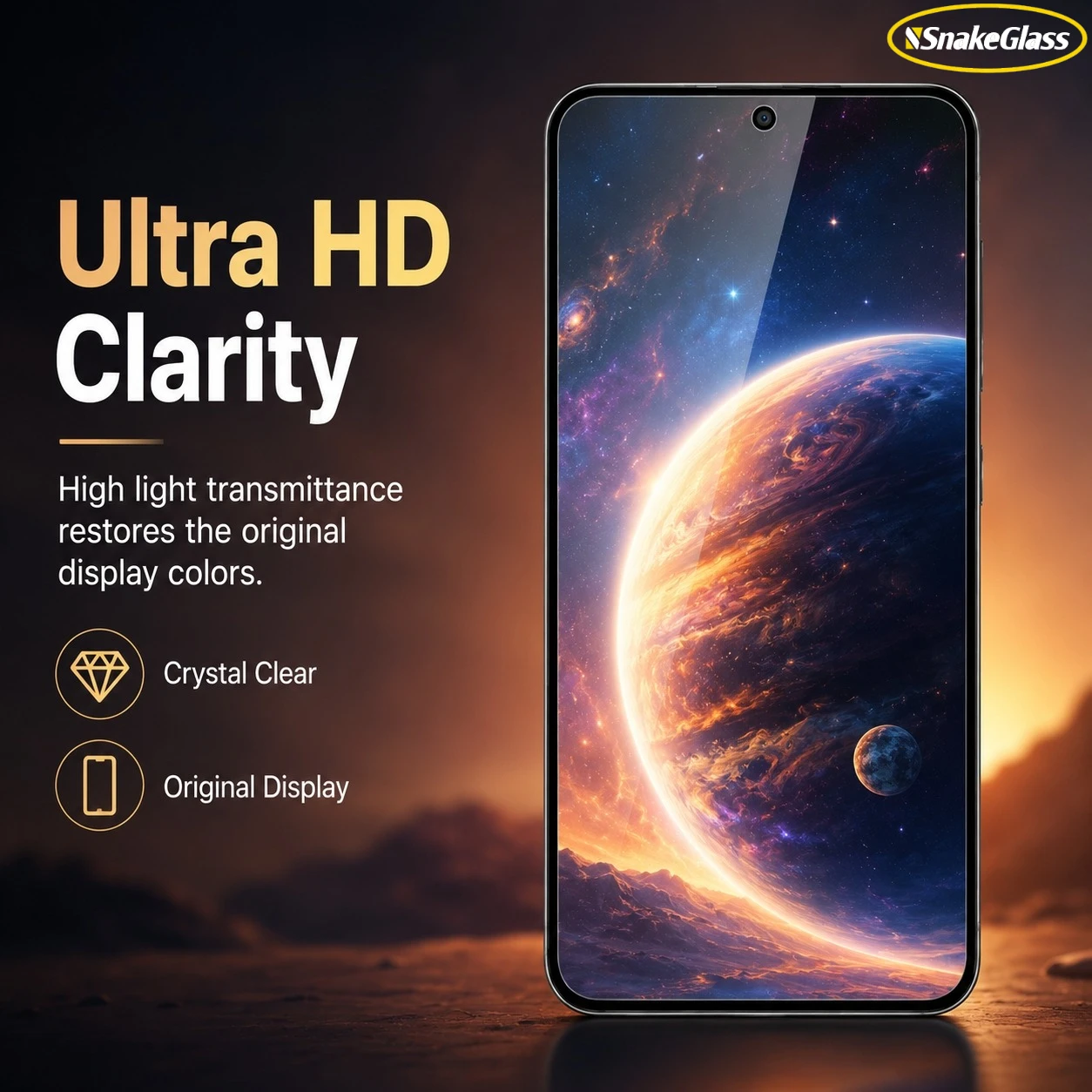 Фото Защитная пленка из закаленного стекла HD, 3 шт., для Samsung Galaxy S26+ S25Ultra S24 S23 S22 S21 S20 S10 S9 S8+ S7EDGE, устойчивая к царапинам №5