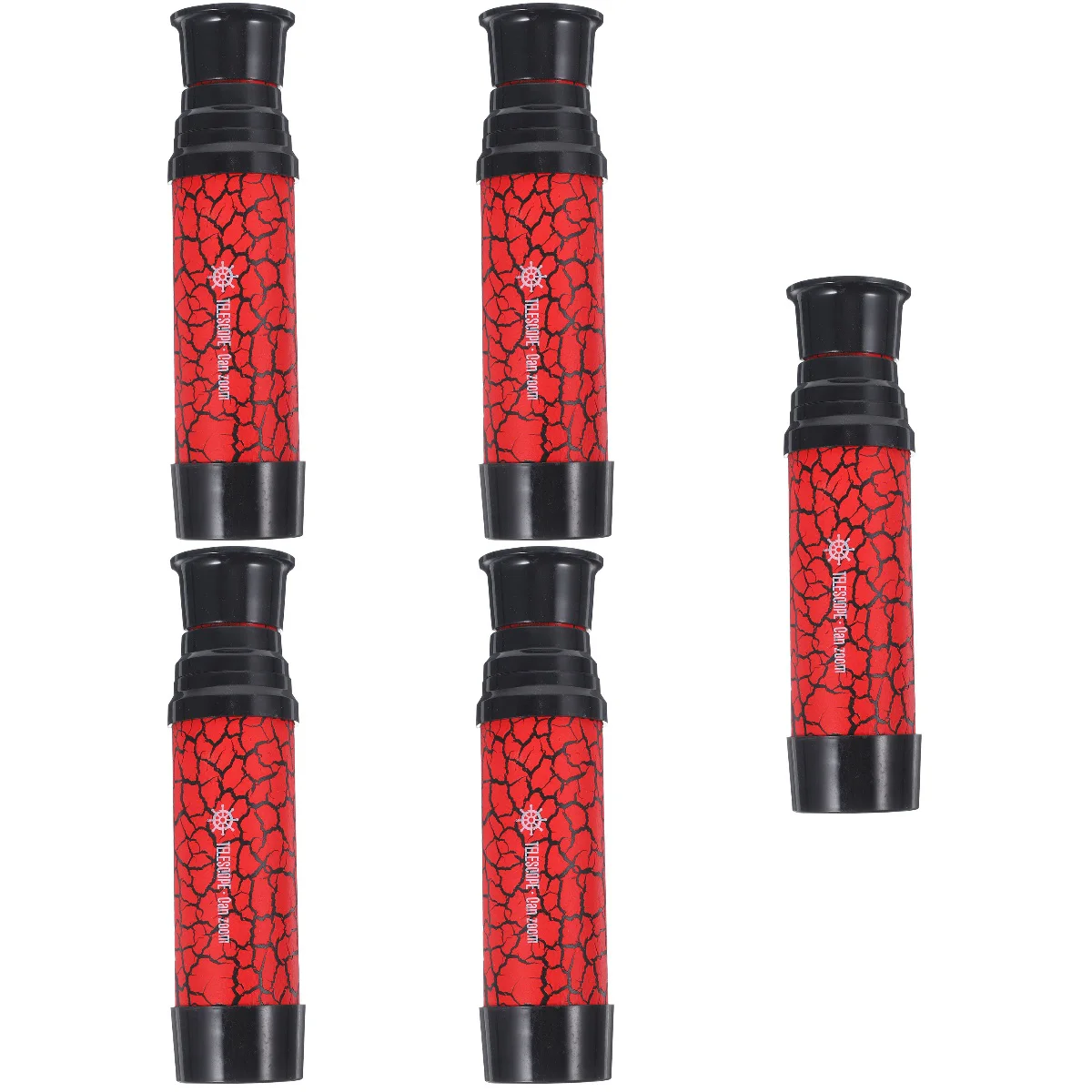 

5pcs Handheld Telescopes Pirate Kids Spyglass Children Pirate Telescopes