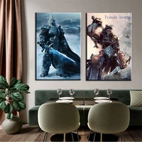 classic world of warcraft game canvas painting art nordic posters and prints wall pictures for living room decoration frameless