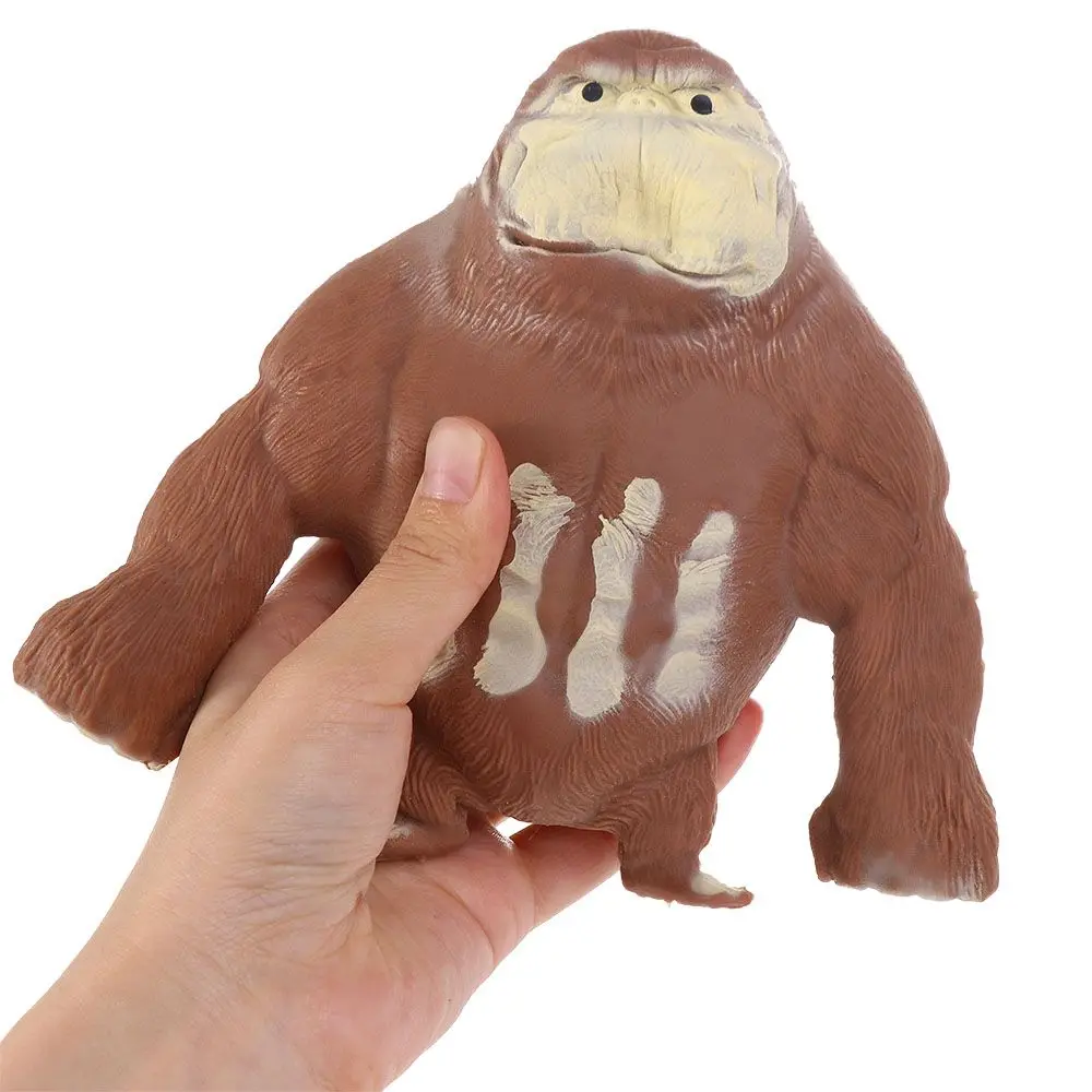

Big Giant Spongy Squeeze Fidget Orangutan TT Influencer Elastic Monkey Antistress Toy for Adult and Children Soft Fun Gift Toy