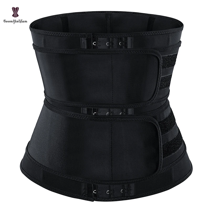 Modeling Strap Body Shapers 3 Hook 9 Steel Bone Latex Waist Trainer 2 Band Underbust Corset Plus Size Waist Cinchers