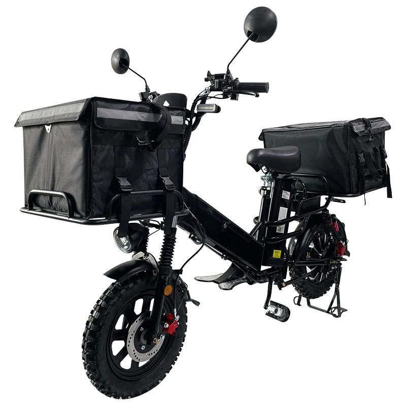 OEM 16-дюймовый электрический велосипед с двумя аккумуляторами грузовой