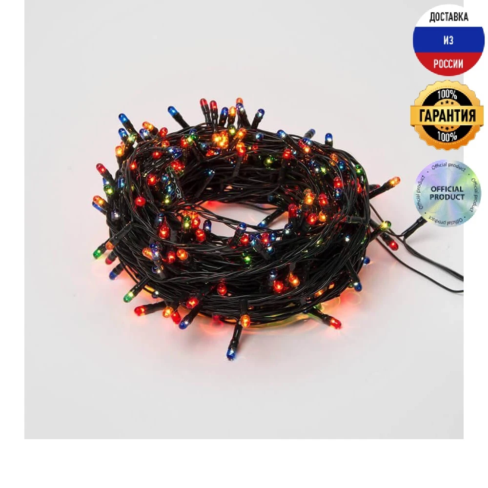 Светодиодная гирлянда Uniel 220V разноцветный UDL-S1500-300/DGA Multi IP20 Mini UL-00003946 | Освещение