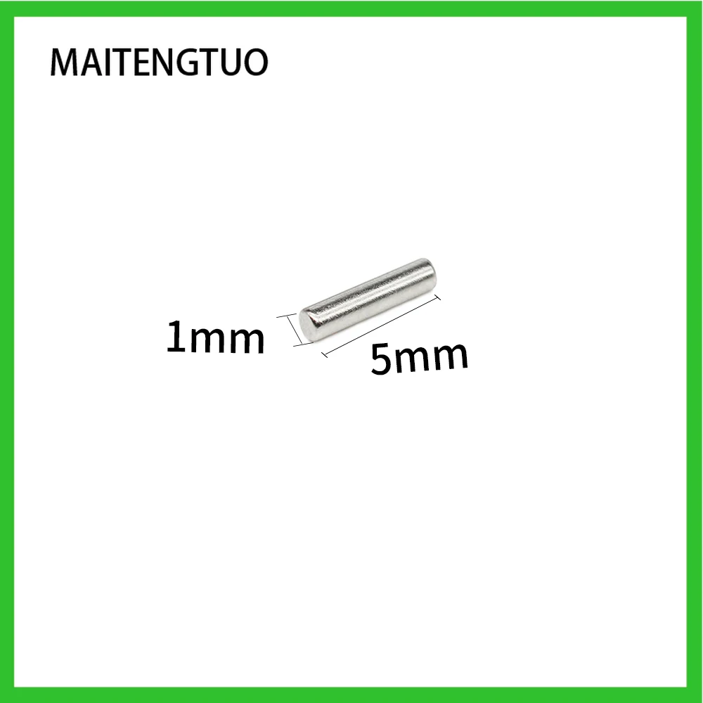 

50-2000 Pieces 1x5mm Super Strong Round Disc Block Rare Earth Neodymium Magnet Refrigerator Craft for Sound Field Electronics