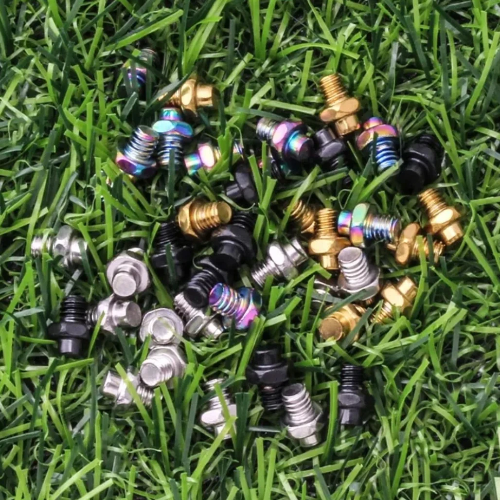 50 шт. M4 винт для велосипедной педали с гаечным ключом сверхлегкие шпильки