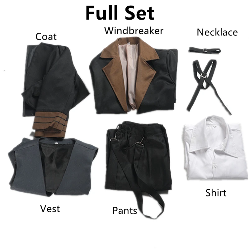 Bungou бродячие псы для мужчин и женщин накахара чууя косплей костюм парик шляпа