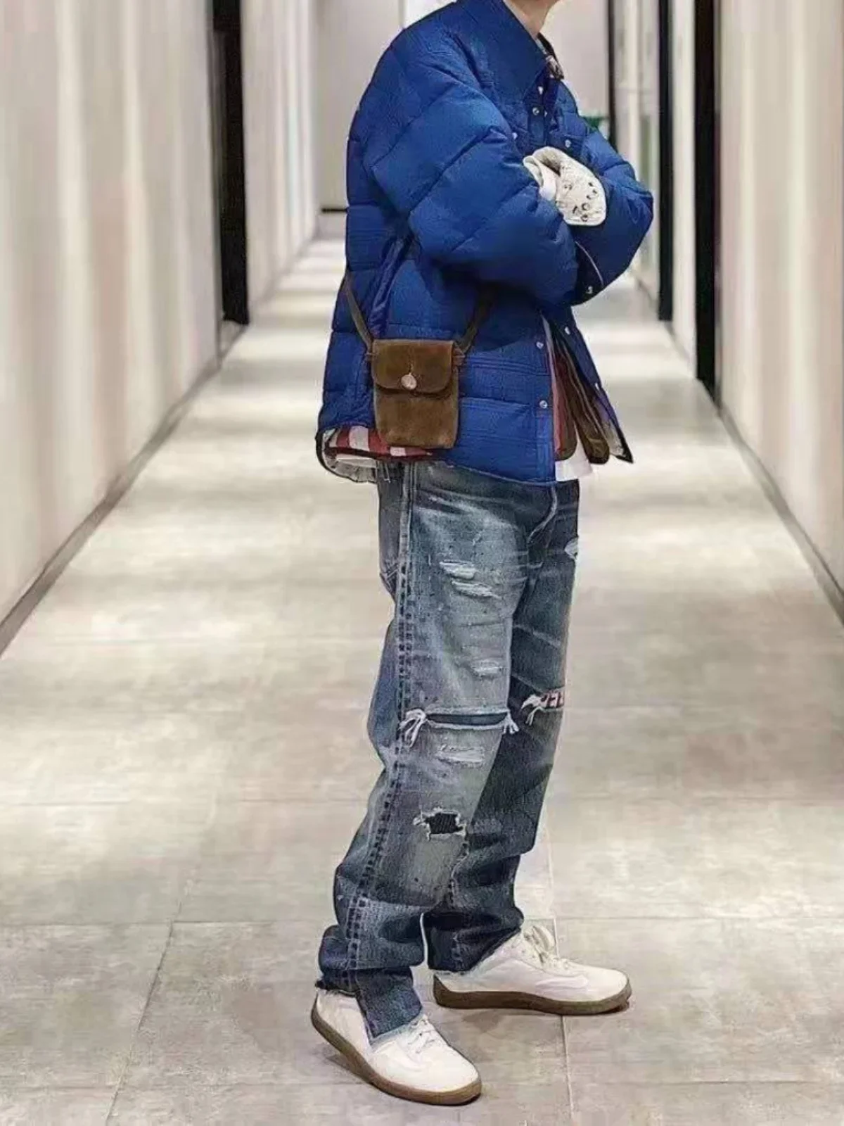 Фото [Розничная и оптовая продажа] VISVIM WMV 0021 PARCO JOURNEYMAN JM Washed Destroy Nine Point Jeans 071 №1