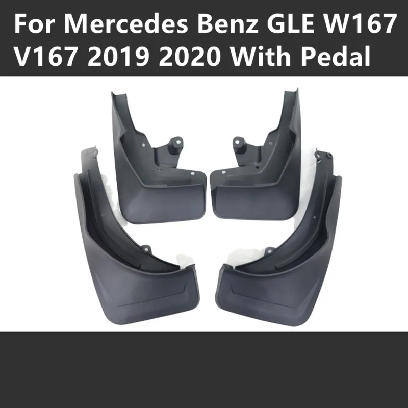 4 брызговика для Mercedes Benz GLE Class 2019 2020 2021-на V167 W167 350 450 брызговики