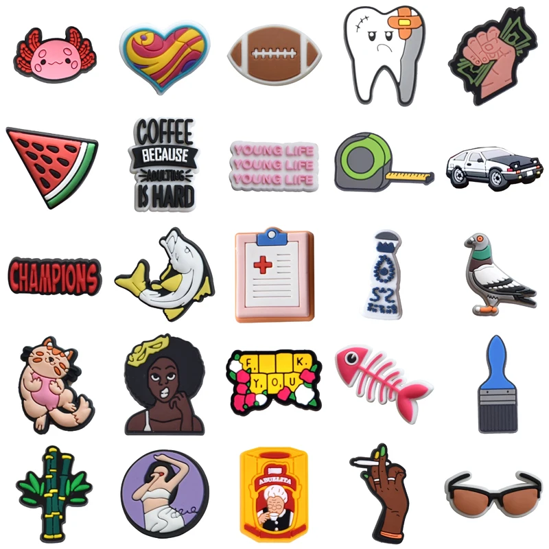 

Аксессуары для обуви для девочек и мужчин, подвески для обуви для мальчиков, оптовая продажа, подвески для женщин, шармы для булавок, украшен...