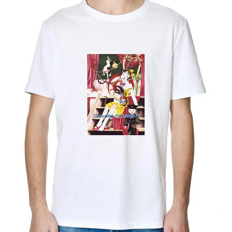 

Suehiro Maruo Eyeball Lick Japan Japanese Gore Goru Art Anime Manga Ito Short Sleeve Mens Tshirt Oversized t shirt for men