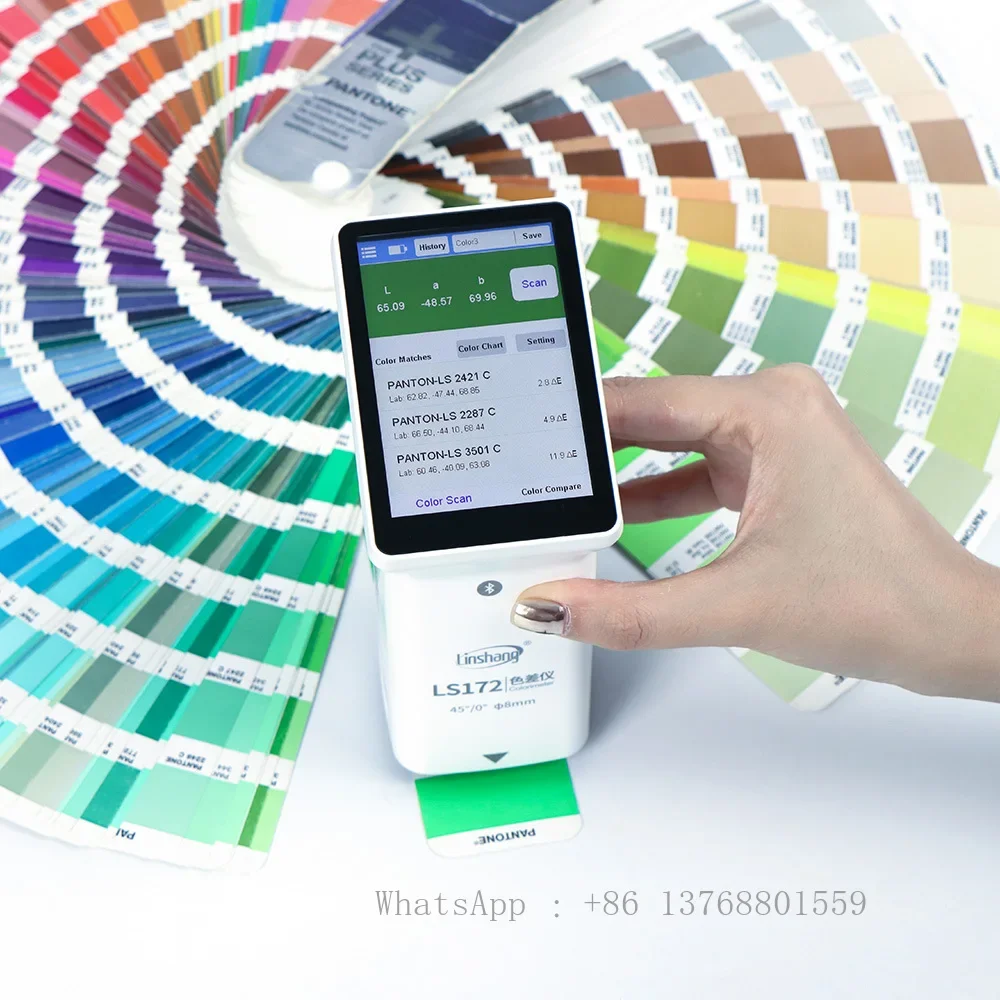 LS172 45/0 портативный Hunterlab колориметр цветомер Ral Pantone цветовая цена приложение
