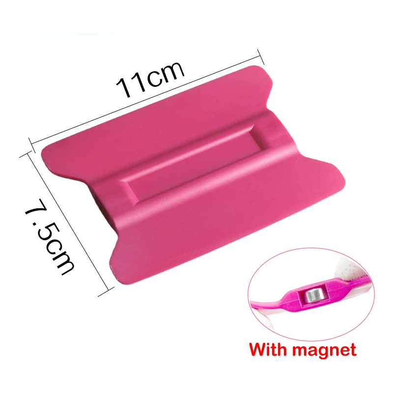 

Магнитный скребок TOFAR, инструмент для установки винила, тонировка оконной пленки, автомобильная пленка, наклейки из полипропиленовой пленки, скребок для карт без царапин