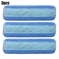3pack replaced mop cloth reusable microfiber pad for bona hardwood floor cleaning household kitchen room dust cleaning tools