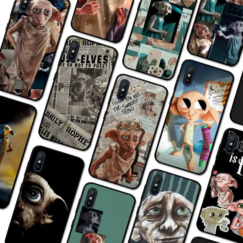 

P-potters Dobby Cute Phone Case for Redmi 5 6 7 8 9 A 5plus K20 4X S2 GO 6 K30 pro coque