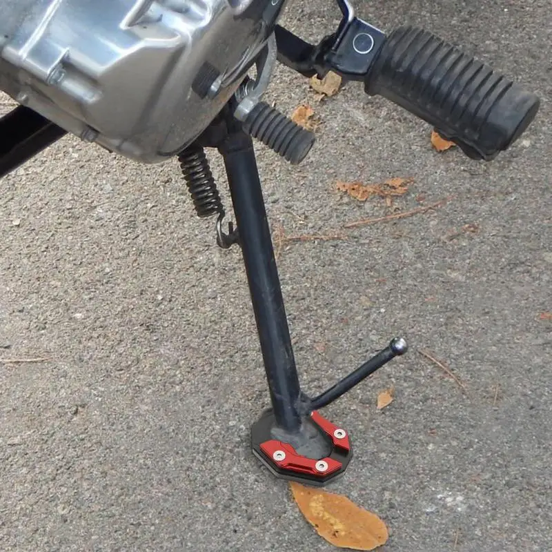 motocyklowego podpórki motocyklowej podkładka przedłużająca podpórkę motocykla płyta podporowa podpórka boczna stopy