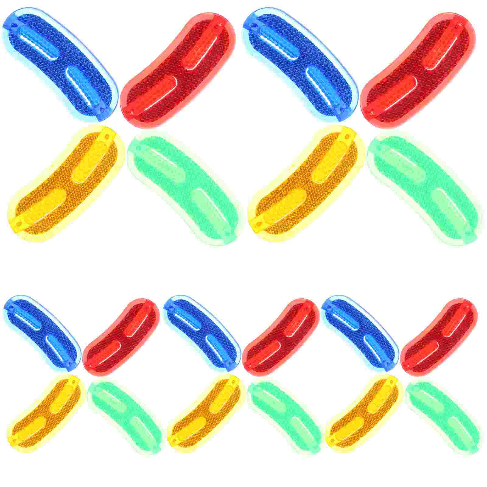 

20 Pcs Bicycle Spokes Child Kid Bike Accessories Lights Kids Plastic Replaceable Bicycles Reflectors
