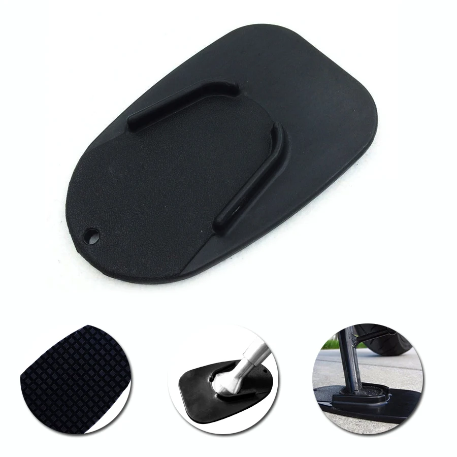 

Выдвижная подставка для мотоцикла, боковая подставка, задняя пластиковая подставка, черный нескользящий коврик, универсальные парковочные Внешние детали для мотоцикла