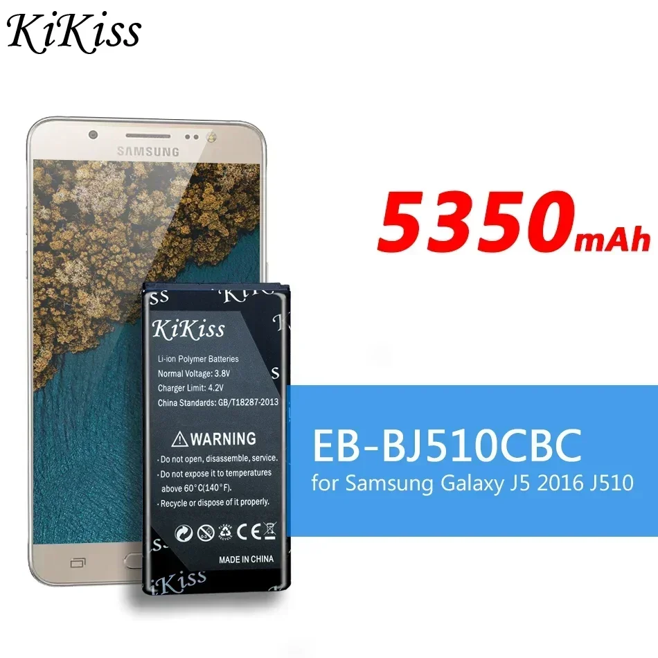 Высокочастотный аккумулятор KiKiss для Samsung Galaxy Grand Prime SM G530 G530H/J5 2015/J1 J3 J5 2016/J5 2017