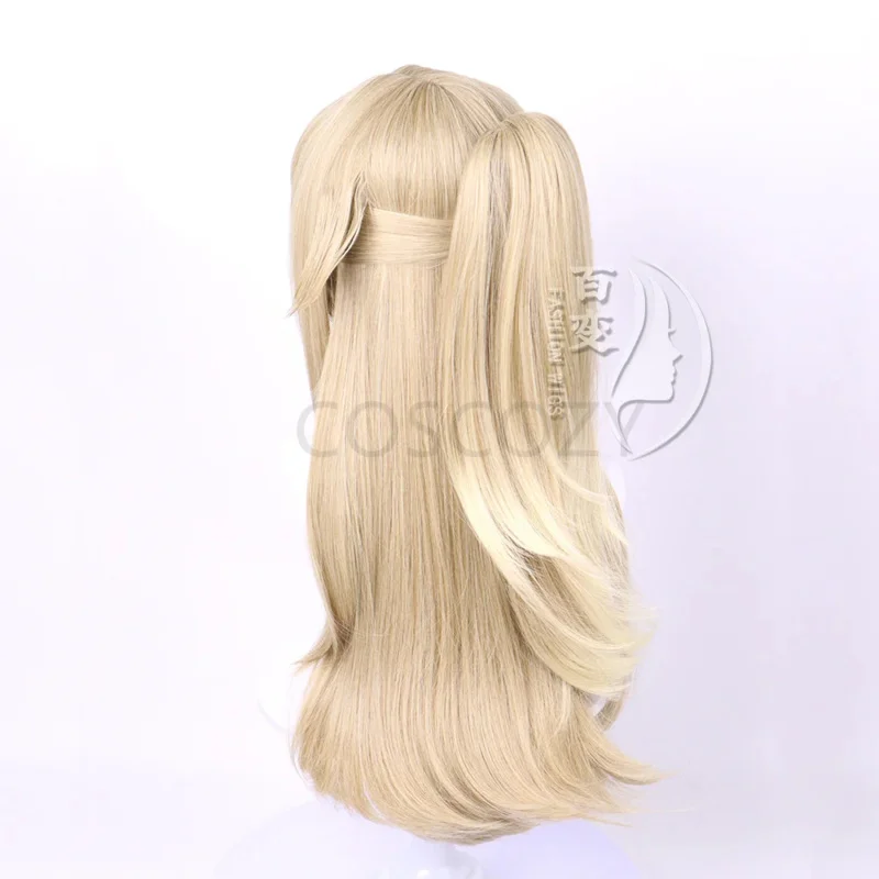Парик для косплея аниме Kirara Genshin ударопрочный термостойкие волосы женщин с