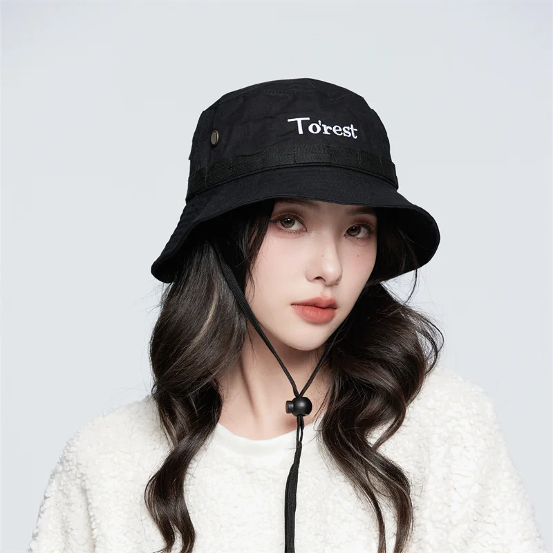 

Женская летняя дышащая Солнцезащитная шляпа со шнурком для рыбалки