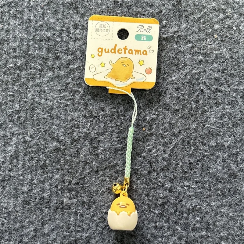 Фото Японское аниме Lazy Eggs Gudetama Yolk Подвеска Фигурка Игрушки Куклы Gudetama Рождественские подарки для детей Яичный желток Игрушки Ленивое яйцо №2