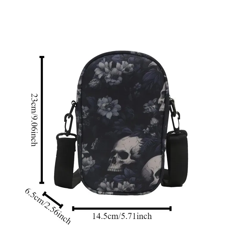 Сумка на плечо в готическом стиле для Хэллоуина модный простой мессенджер