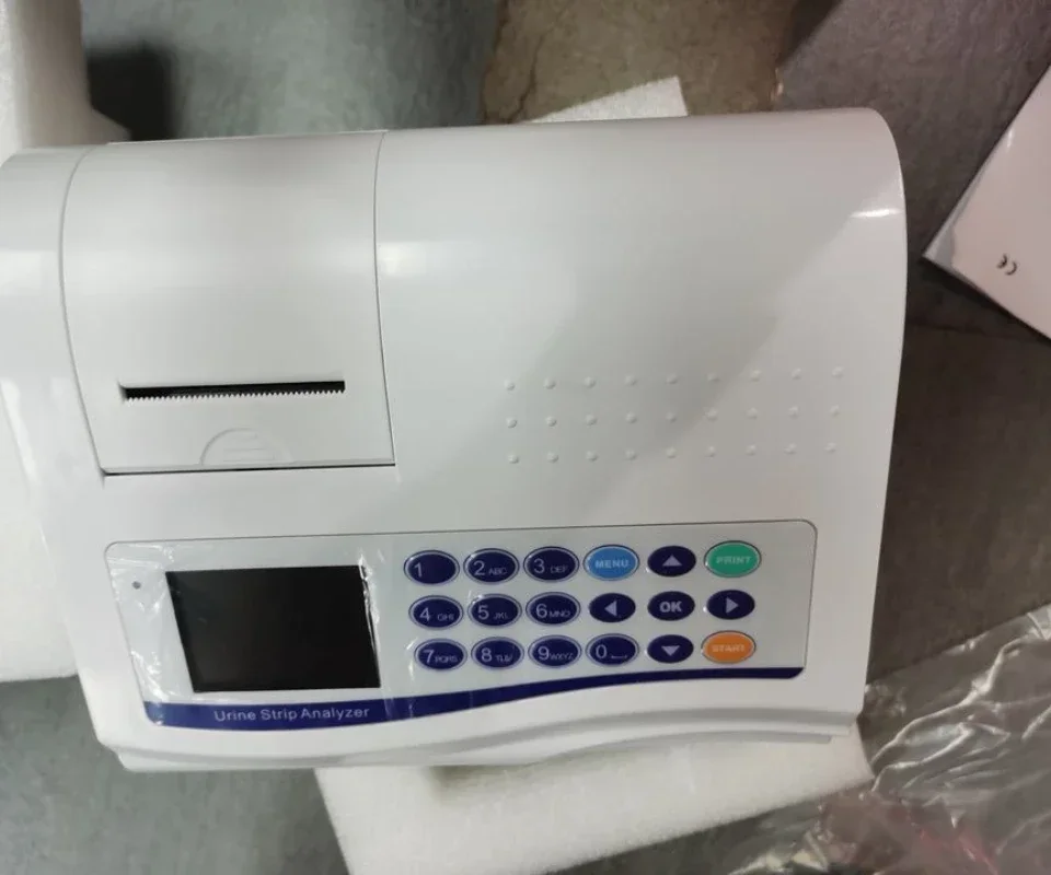 Портативный мини-анализатор мочи с большим ЖК-экраном 120/часовым устройством для