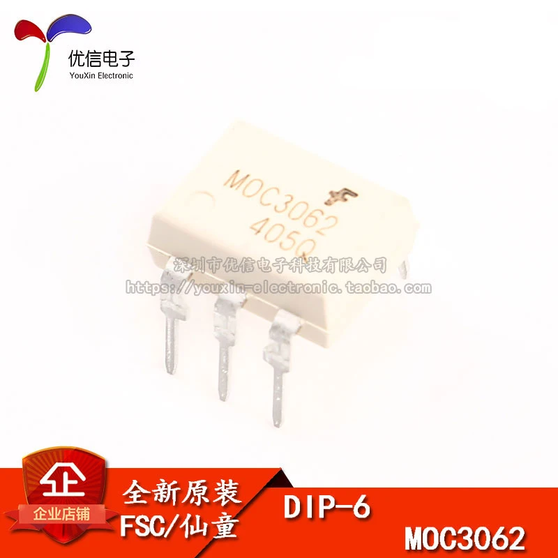 

Оригинальный подлинный in-line MOC3062M DIP-6 photocoupler чип triac driver