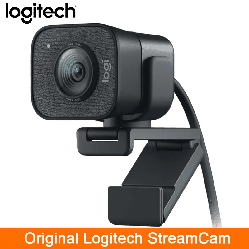 

Logitech StreamCam Webcam 1080P 60fps Streaming Web Camera Buillt In Microphone Type-c Connection for Computer Desktop