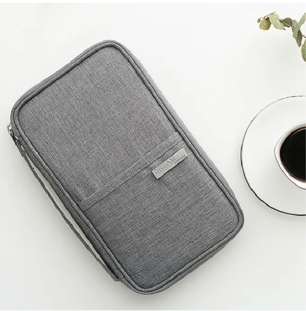 

Travel Wallet Family Passport Holder Creative Waterproof Document Case Organizer Travel Accessories Document Bag Cardholder
