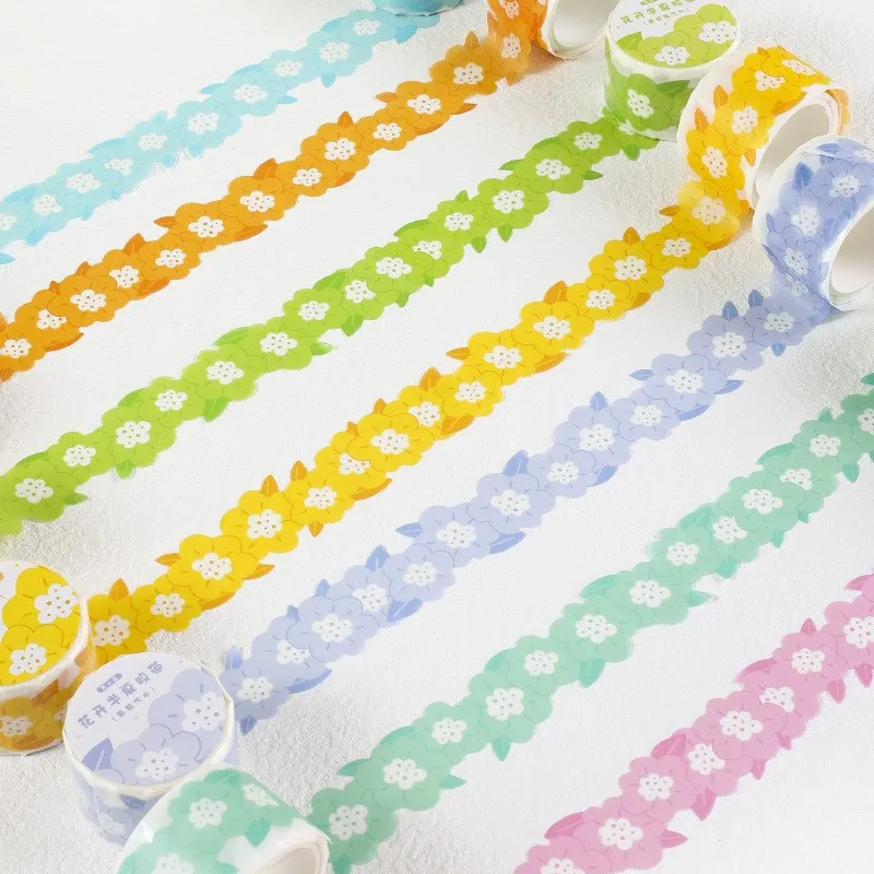 

Kawaii 3M цветок инопланетянин DIY Washi лента фотография искусственная Милая наклейка школьные канцелярские принадлежности