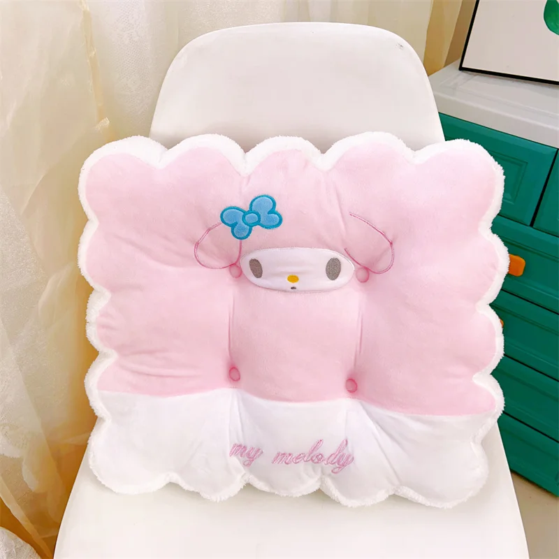 

Удобная аниме подушка для сиденья Kuromi My Melody Cinnamoroll погремушка Сидящая Подушка для спинки стул диван-кровать домашний декор